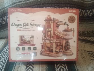 New Rokr dream gift factory wood mechanical puzzle set, New Condition. $10.00.