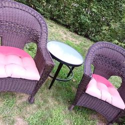 Durable  Outdoor Chair  Set w Table