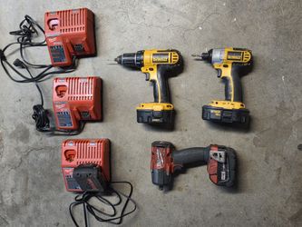 Milwaukee & Dewalt Power Tools