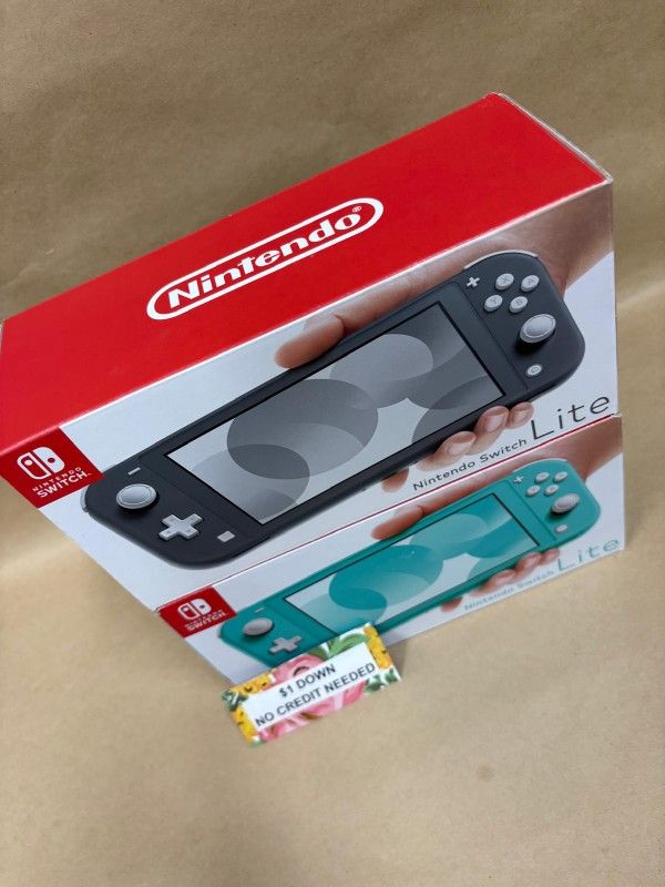 Nintendo Switch Lite New Game Console - Pay $1 today and pay the rest later -