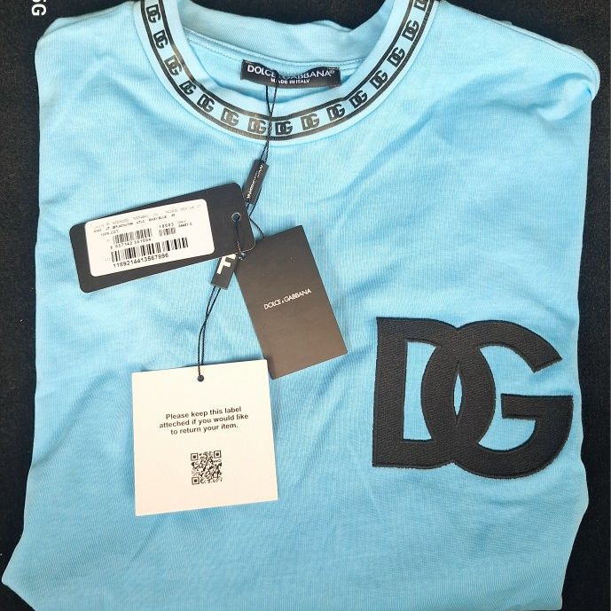 Dolce & Gabanna  Light Blue T-Shirt