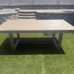 POLYWOOD  EDGE 40 X 78 DINING TABLE 