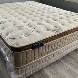 Ck Organic Cloud Edition Europillow Top 12inch Matres!!