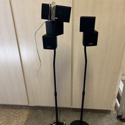 Bose Speakers And Stands