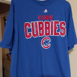 Extra Large Majestic Cubs Shirt