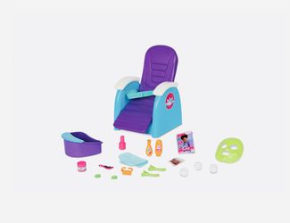 My life  Spa Chair Play Set for 18” Dolls-19 pieces Set Brand new ! 