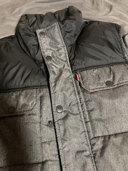 Men’s Levi’s, Gray And Black Size ( L) Vest