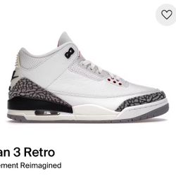 Jordan 3 White Cement Reimagined 
