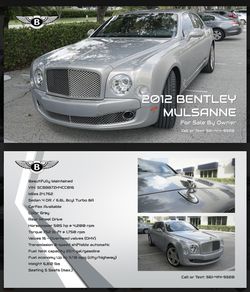 2012 Bentley Mulsanne
