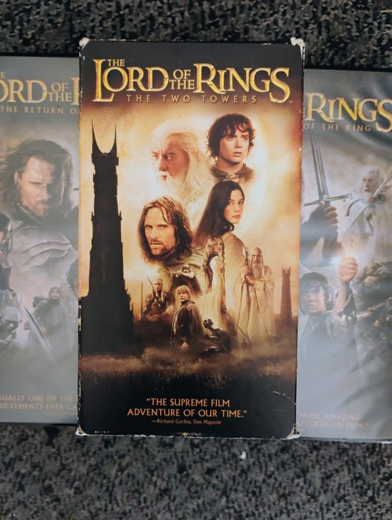 Lord Of The Rings VHS