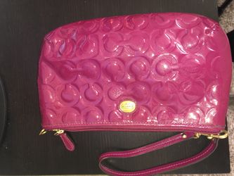 Large Coach Wristlet