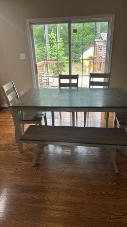 Six seater dining set