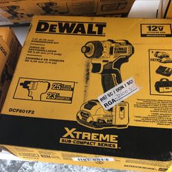 Dewalt DCF601F2 12v Xtreme Screwdriver Kit