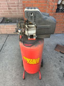 Buffalo tools 5hp 22 gallons air compressor