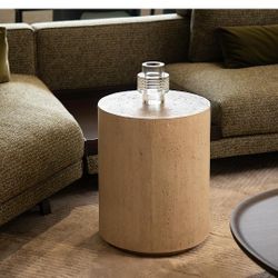 Fiberglass Travertine Coffee Table 