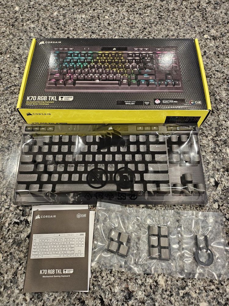 Corsair K70 RGB TKL Gaming Keyboard