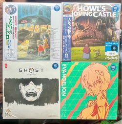 Anime soundtrack vinyl record