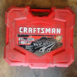 Craftsman 81pc Ratchet/Socket Set 