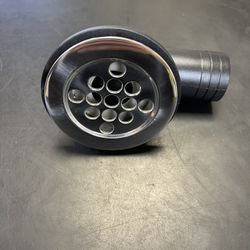 Stainless Steel / Plastic Floor Drain W/ Check Valve 1 1/2in 