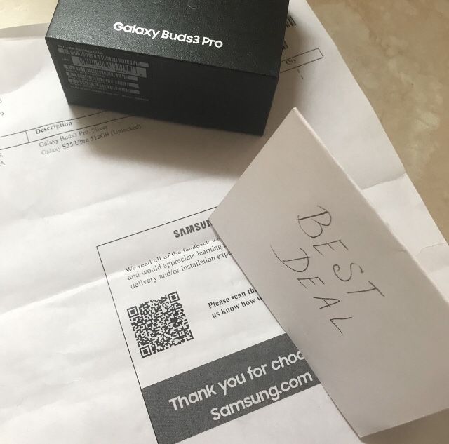 BRAND NEW Samsung Galaxy Buds3 Buds 3 Pro Original Authentic Genuine SEALED