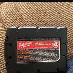 Baterías Milwaukee 5.0 New