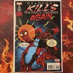 2017 Deadpool Kills Marvel Universe Again #2 