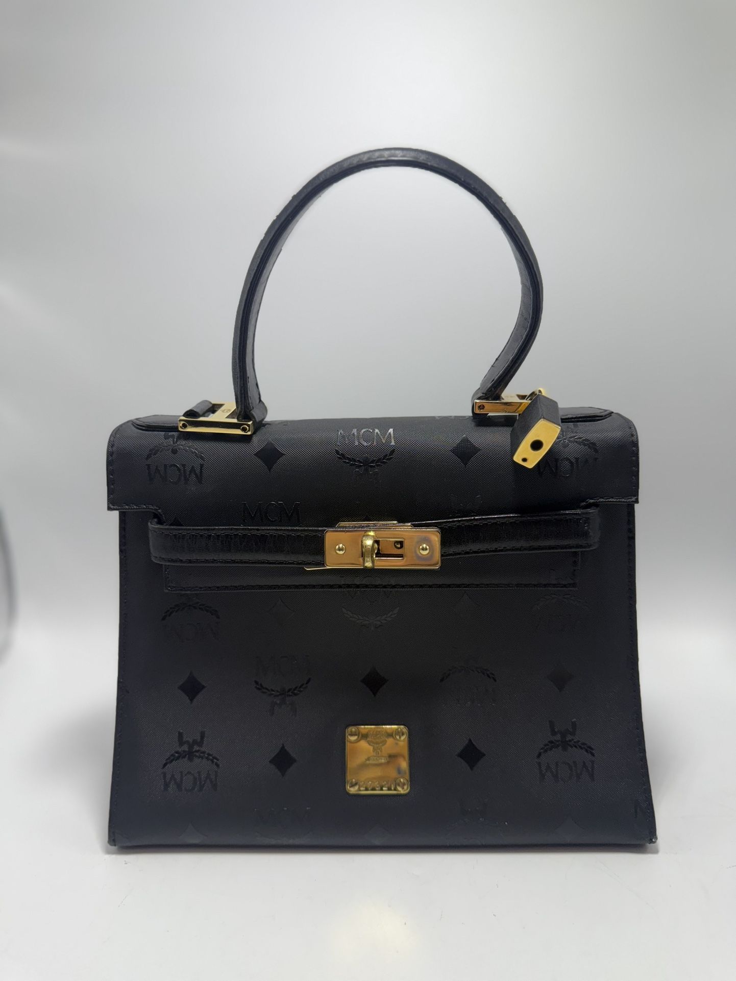 MCM Visetos mini Kelly Purse Authentic