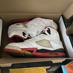 Fire Red 5s 7y