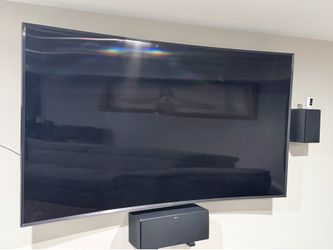 78” Curved Samsung UHD 4k TV
