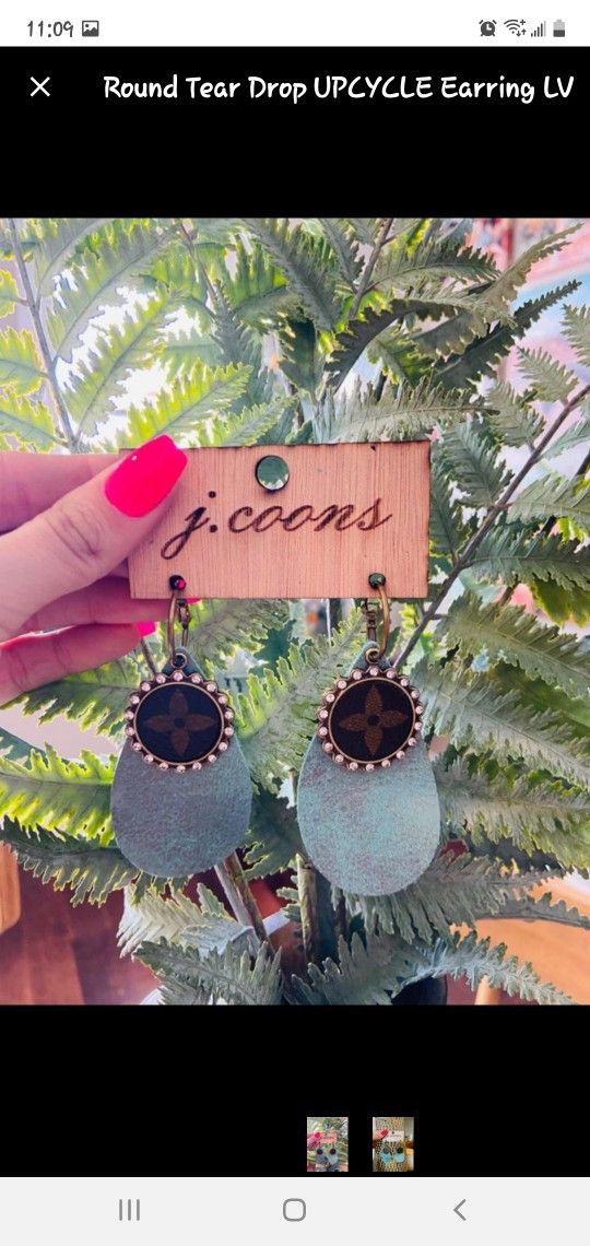 Upcycled Earrings