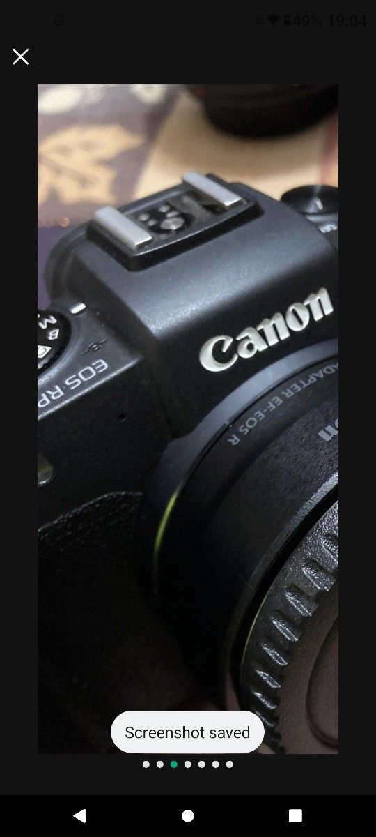 Canon Eos RP body Only Mirrorless Full frame camera And Two LED head lamps with 3 AAA batteries