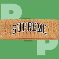 Supreme/New Era Sequin Arc Logo Headband