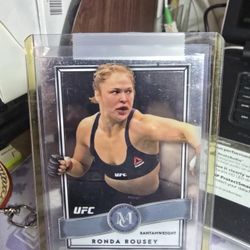2017 Topps Card Ronda Rousey UfC 