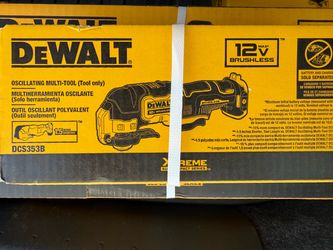 DeWalt 12V Brushless Oscillating Multi-Tool DCS353B