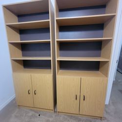 2 Book Shelves