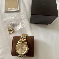 Michael Kors Women’s Gold Watch