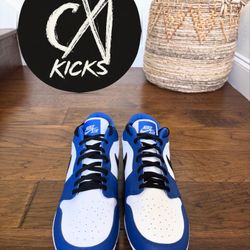 Size 16- Air Jordan 1 Retro MCS Low Game Royal