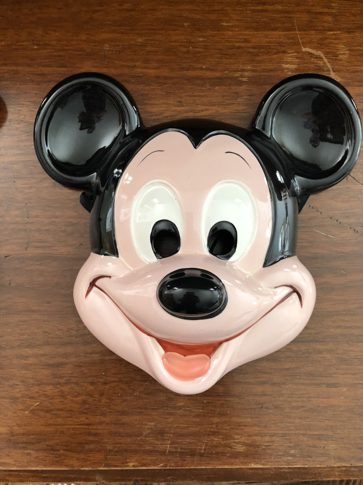Paired Disney Mickey and Donald Porcelain Masks