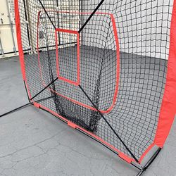 (NEW) $55 Baseball Softball Practice Net Hitting Batting Pitching Training Set w/ Carry Bag 