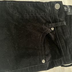 Black Corduroy Jeans 