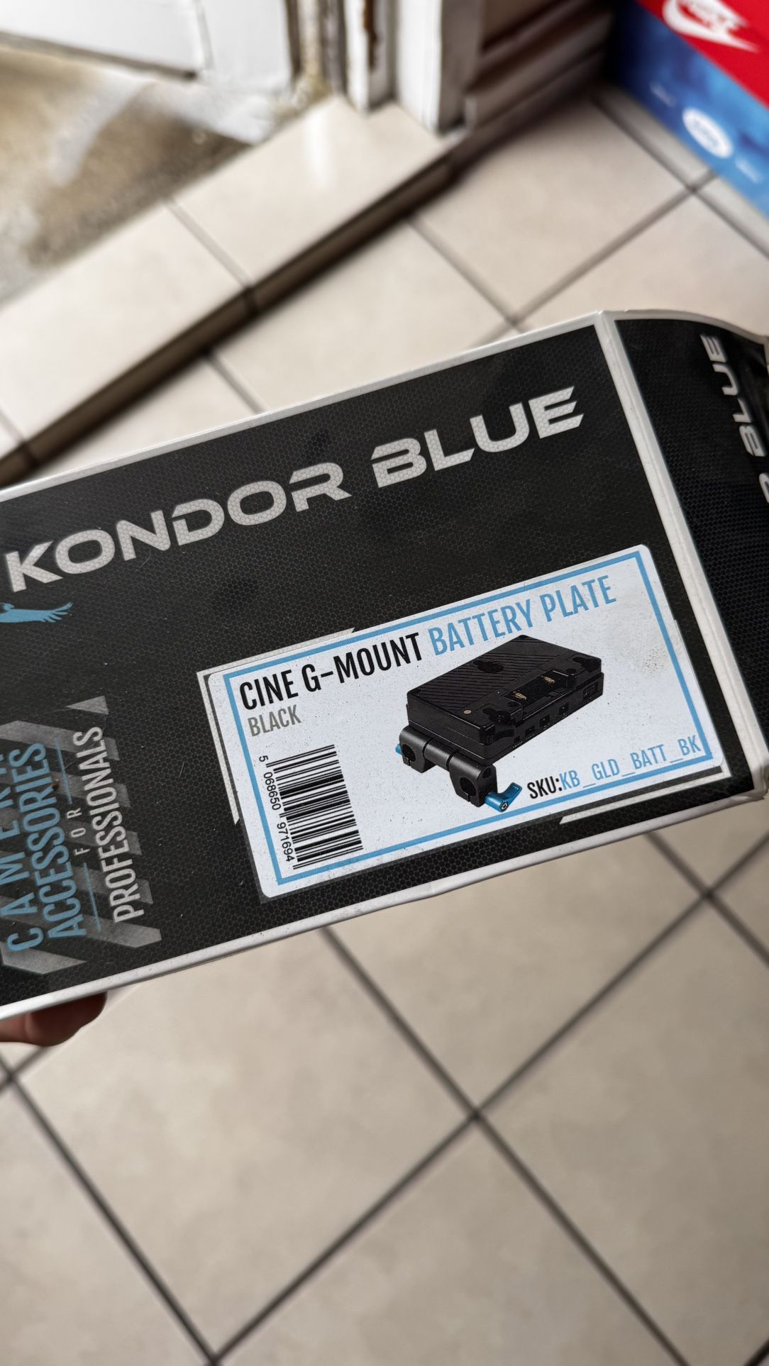 New Cine G-Mount Battery Plate With 15mm Small Rig Rods
