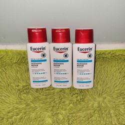 3 Eucerin Very Dry, Flaky Skin Intensive Repair Lotion 5oz