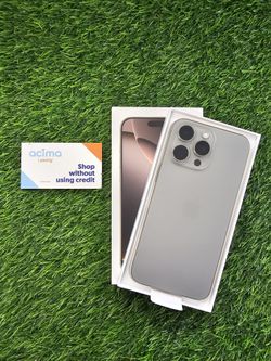Apple iPhone 15 Pro Max 256gb Unlocked In Box Like New. Pay $50 TODAY REST IN PAYMENTS With No Credit Needed