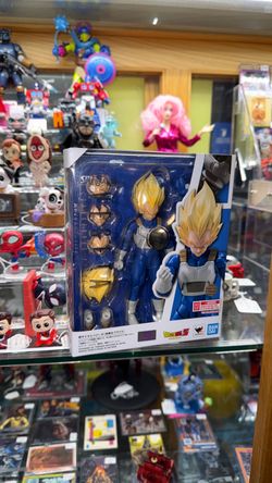 SUPER SAIYAN VEGETA SHFiguarts! MIB! Dragonball Z  Import Action Figure Dangerous Pride Anime