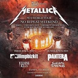 METALLICA TICKETS