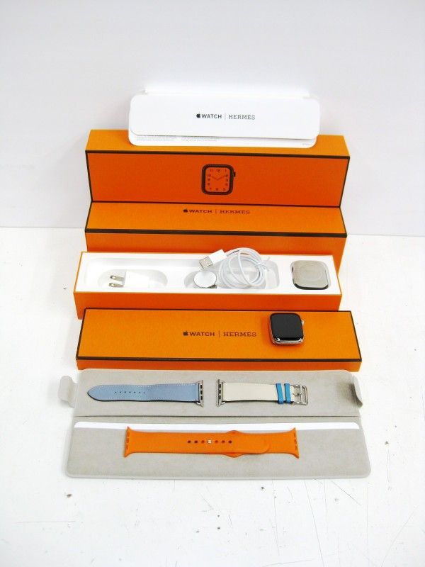 HERMES Apple Watch 44mm Series 5 GPS LTE Stainless Steel CIB