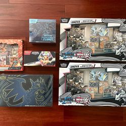 POKEMON SEALED LOT - PRISMATIC UNOVA PHANTASMAL OBSIDIAN PALDEA