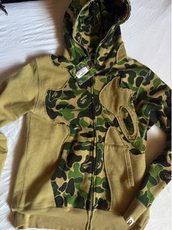 Green Bape Camo Hoodie