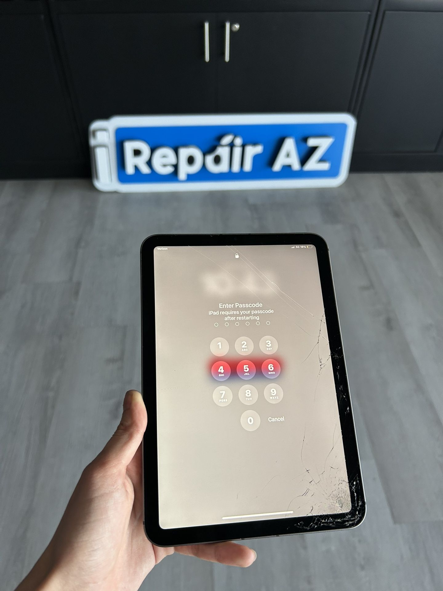 iPad Gen 6 Front Glass, Charging Port, Battery 