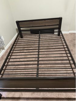 Full bed frame